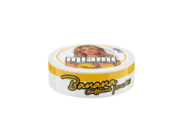 Miami Banana skonio kofeino pagalvėlės 200mg - Image 4