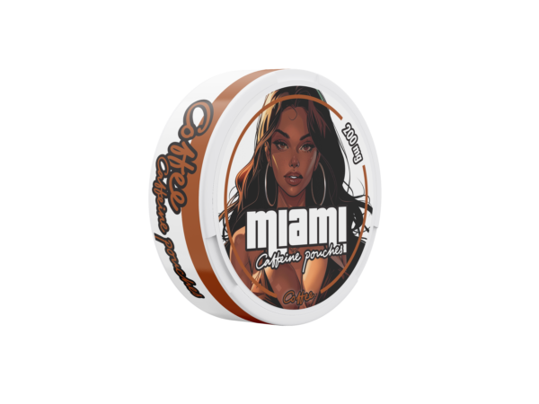 Miami Coffee skonio kofeino pagalvėlės 200mg