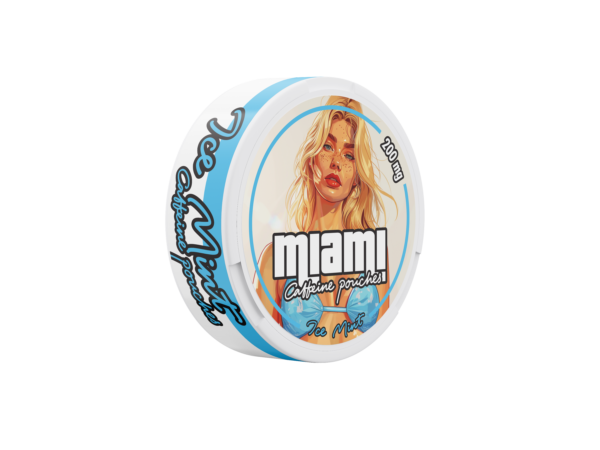 Miami IceMint kofeino pagalvėlės 200mg x10 - Image 2