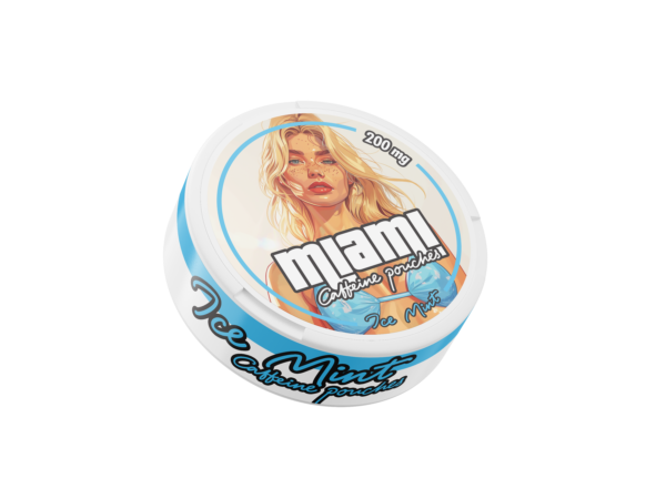 Miami IceMint kofeino pagalvėlės 200mg - Image 2