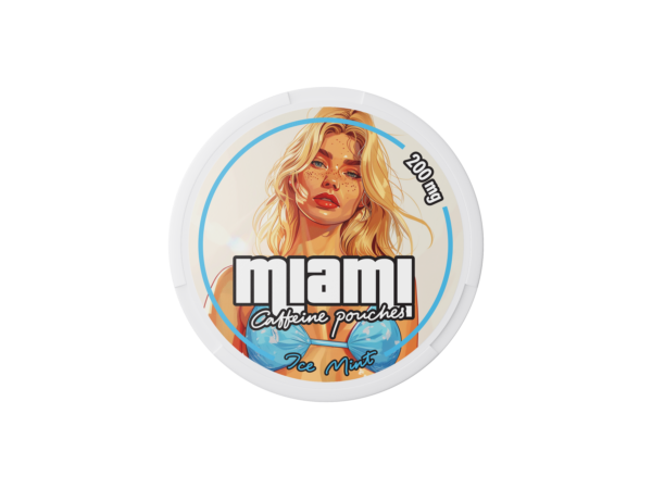 Miami IceMint kofeino pagalvėlės 200mg x10 - Image 3