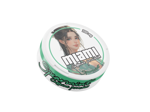 Miami Spearmint kofeino pagalvėlės 200mg - Image 2