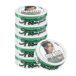 Miami Spearmint kofeino pagalvėlės 200mg x10