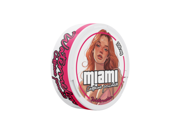 Miami Watermelon skonio kofeino pagalvėlės 200mg x10 - Image 2