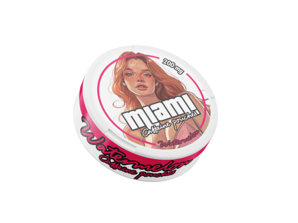 Miami Watermelon skonio kofeino pagalvėlės 200mg - Image 2