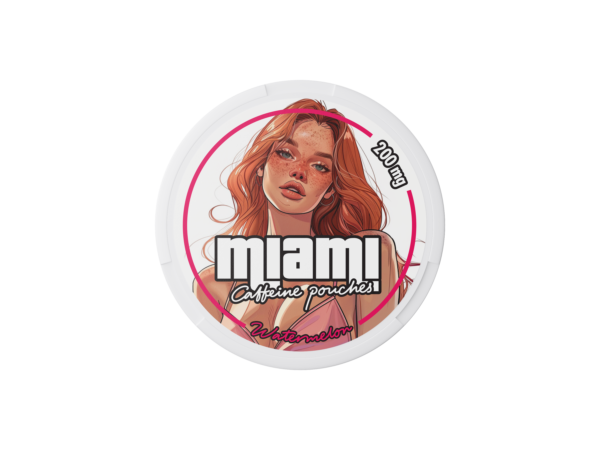 Miami Watermelon skonio kofeino pagalvėlės 200mg x10 - Image 3