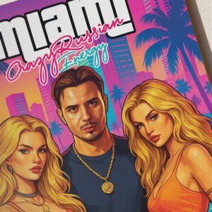 Miami Crazy Russian Energy plakatas