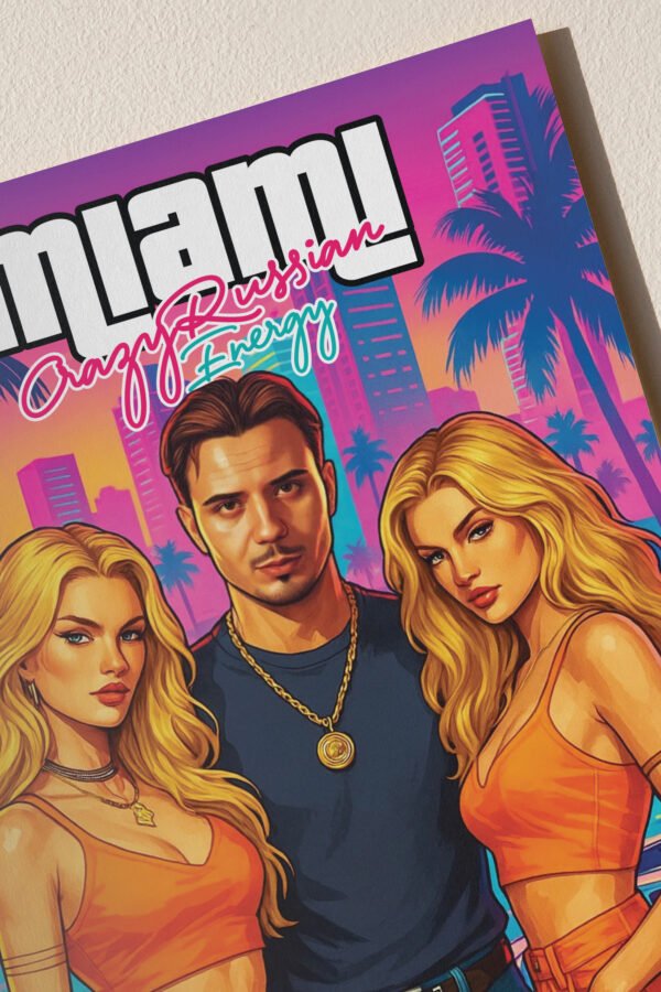 Miami Crazy Russian Energy plakatas